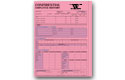 Employee History Folder Pink Impr